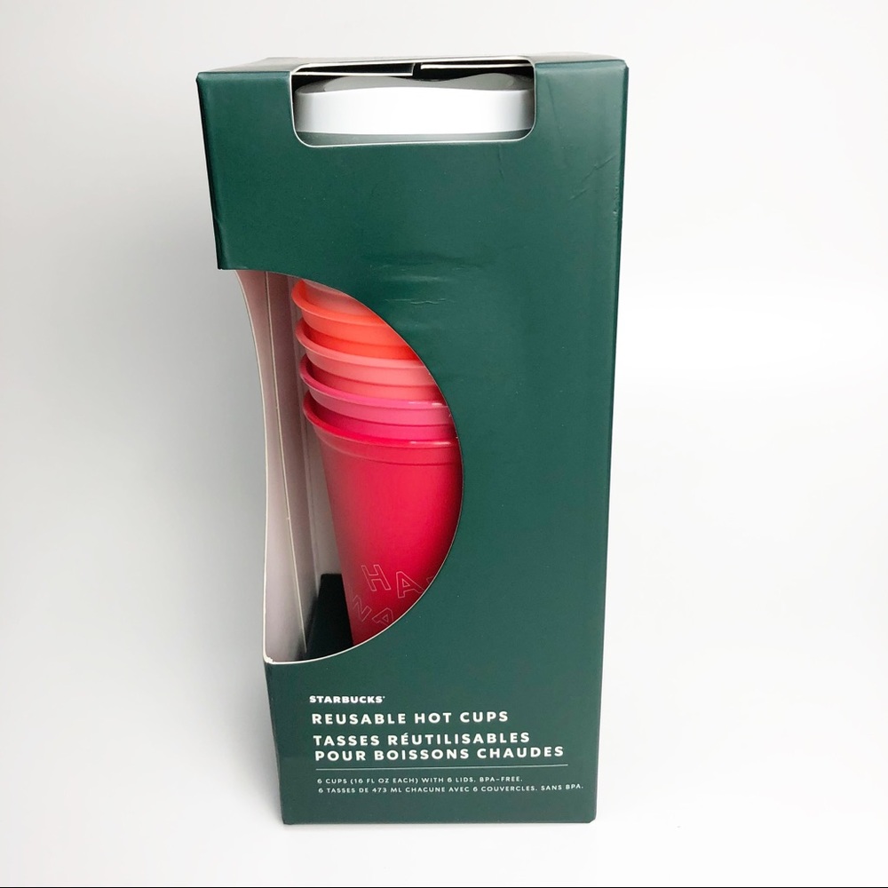 STARBUCKS Reusable Hot Cups Holiday Christmas Coffee Tea Cocoa